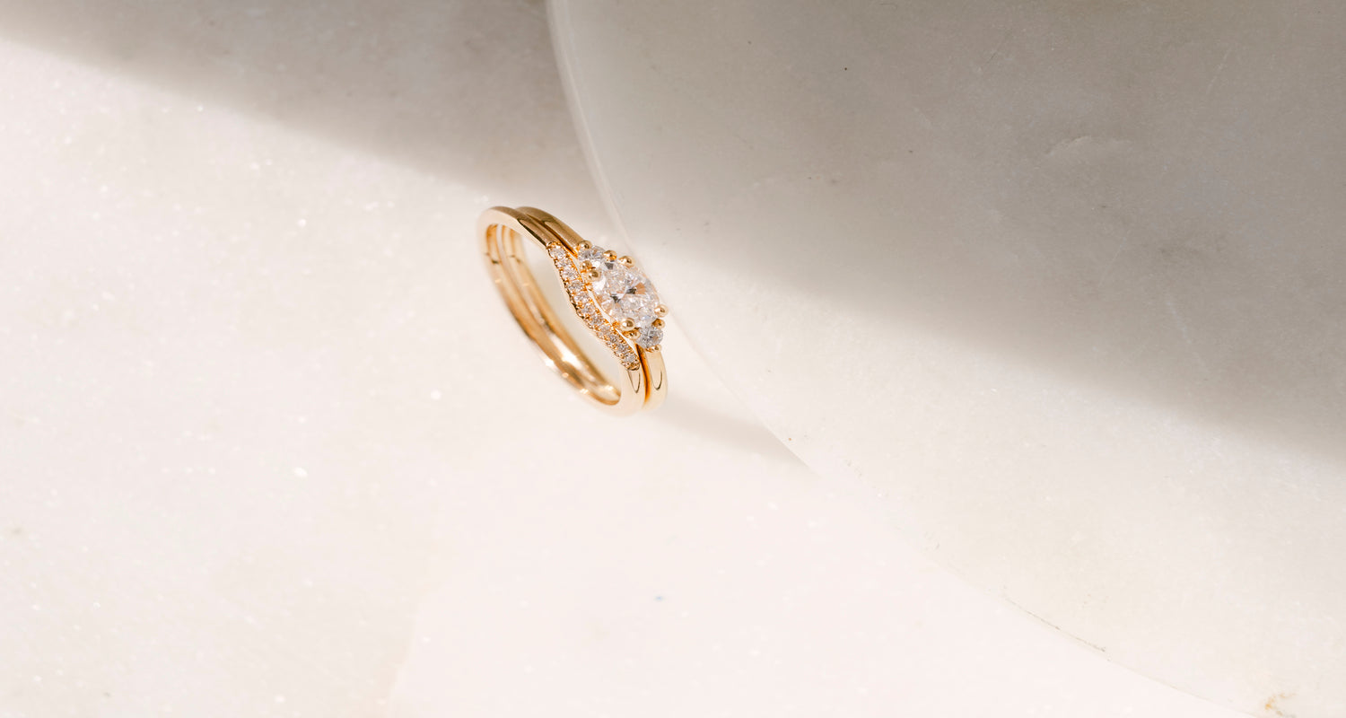 Bagues pour femme en or éthique 18 carats
