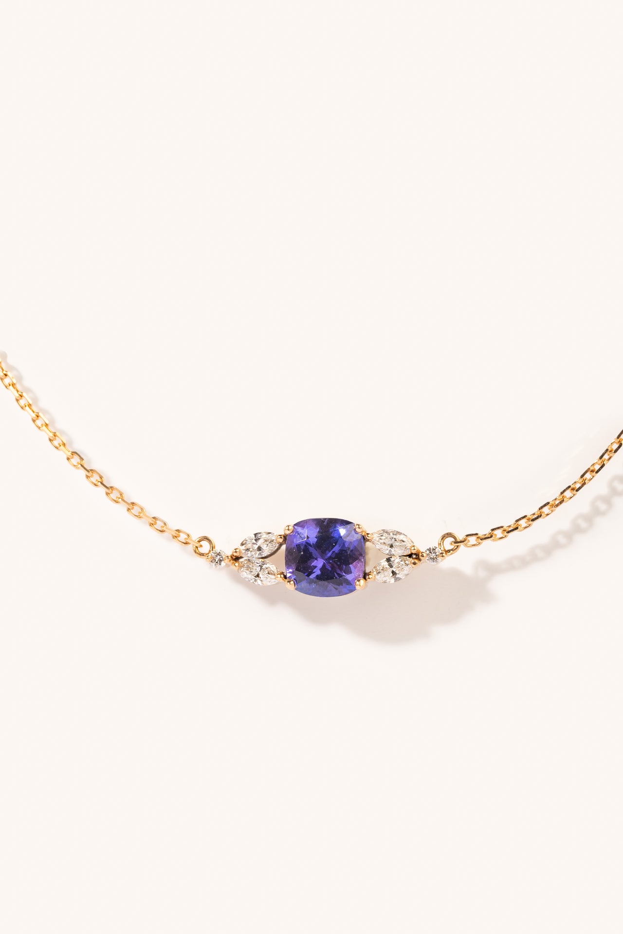 Collier tanzanite