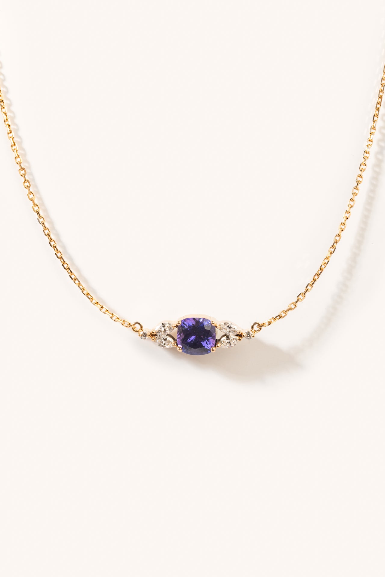 Collier tanzanite