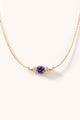 Collier tanzanite