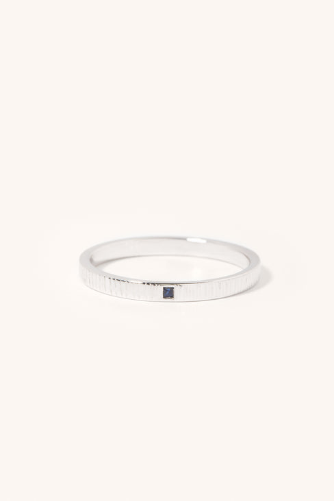 Bague Fiançailles Tungstène Noir Bleu - Alliance Homme Et Femme - 4 Mm - Résistante Aux Rayures