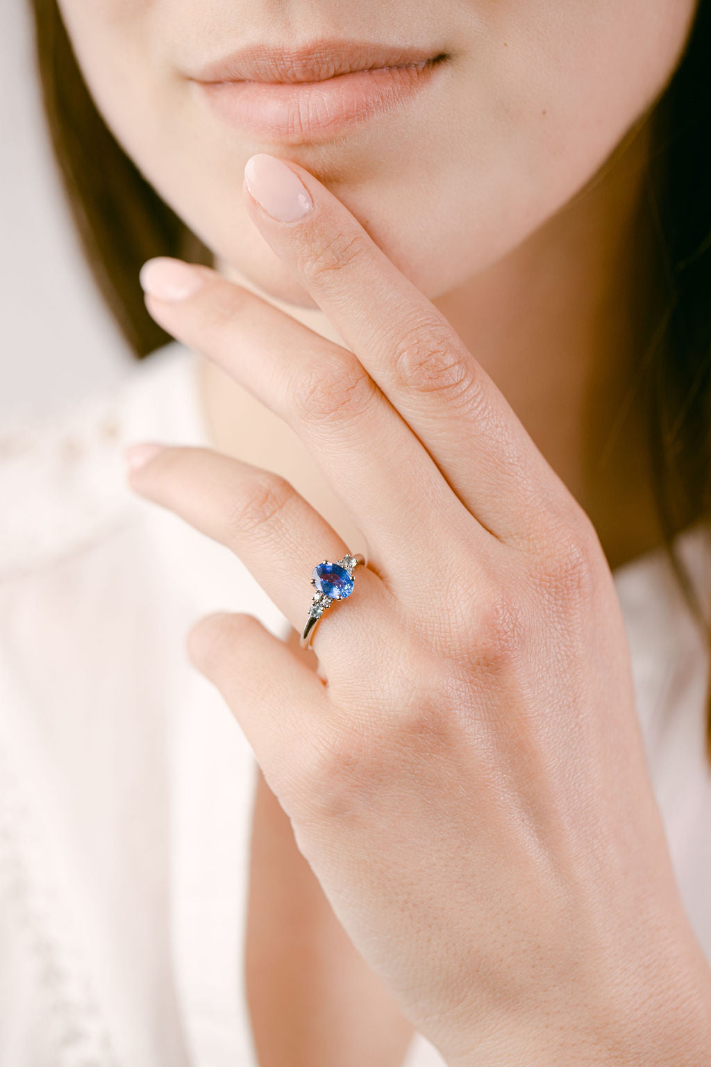Bague de fiancaille bleu new arrivals