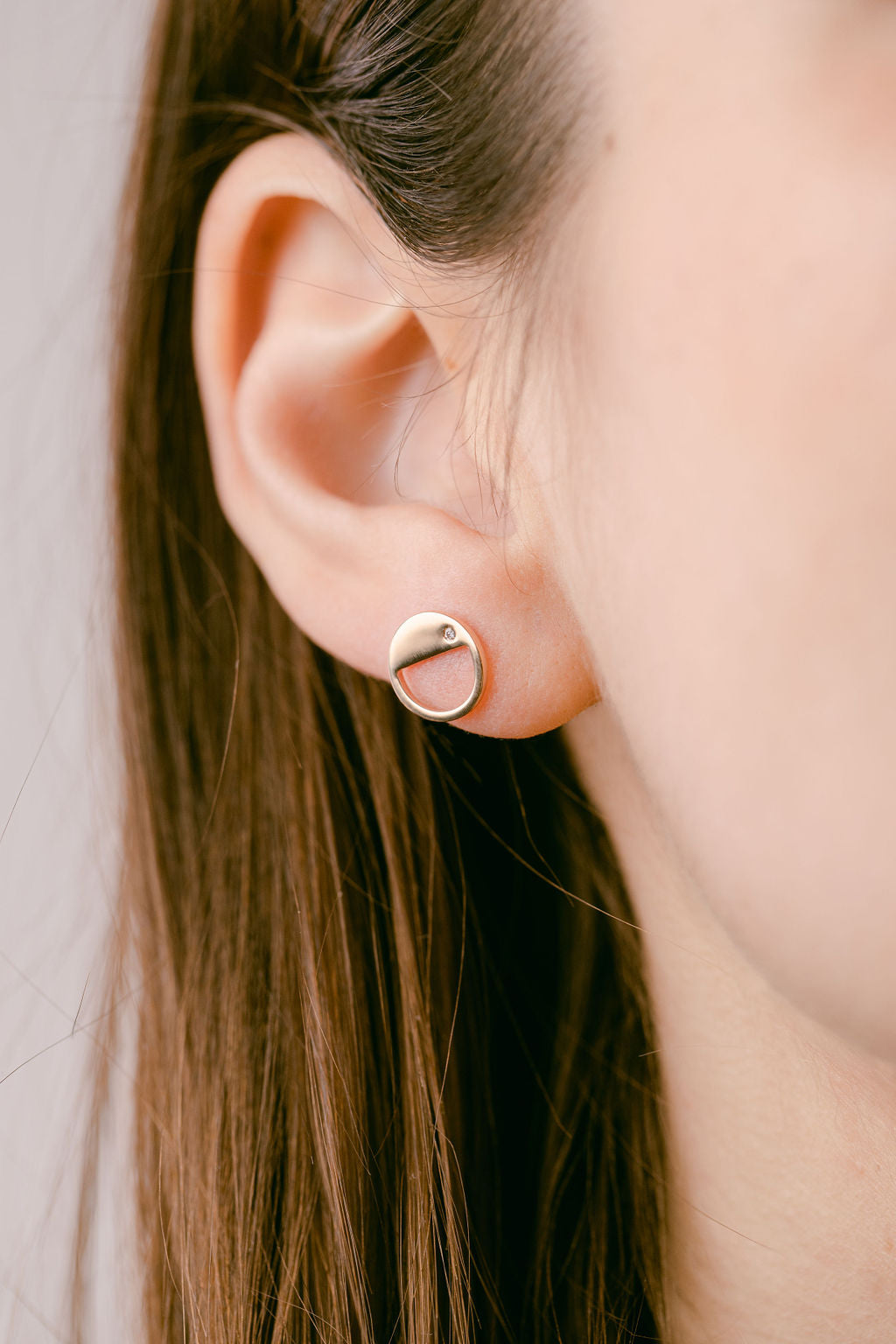 Boucles d'oreilles Ortigia pour femme en or recyclé 
