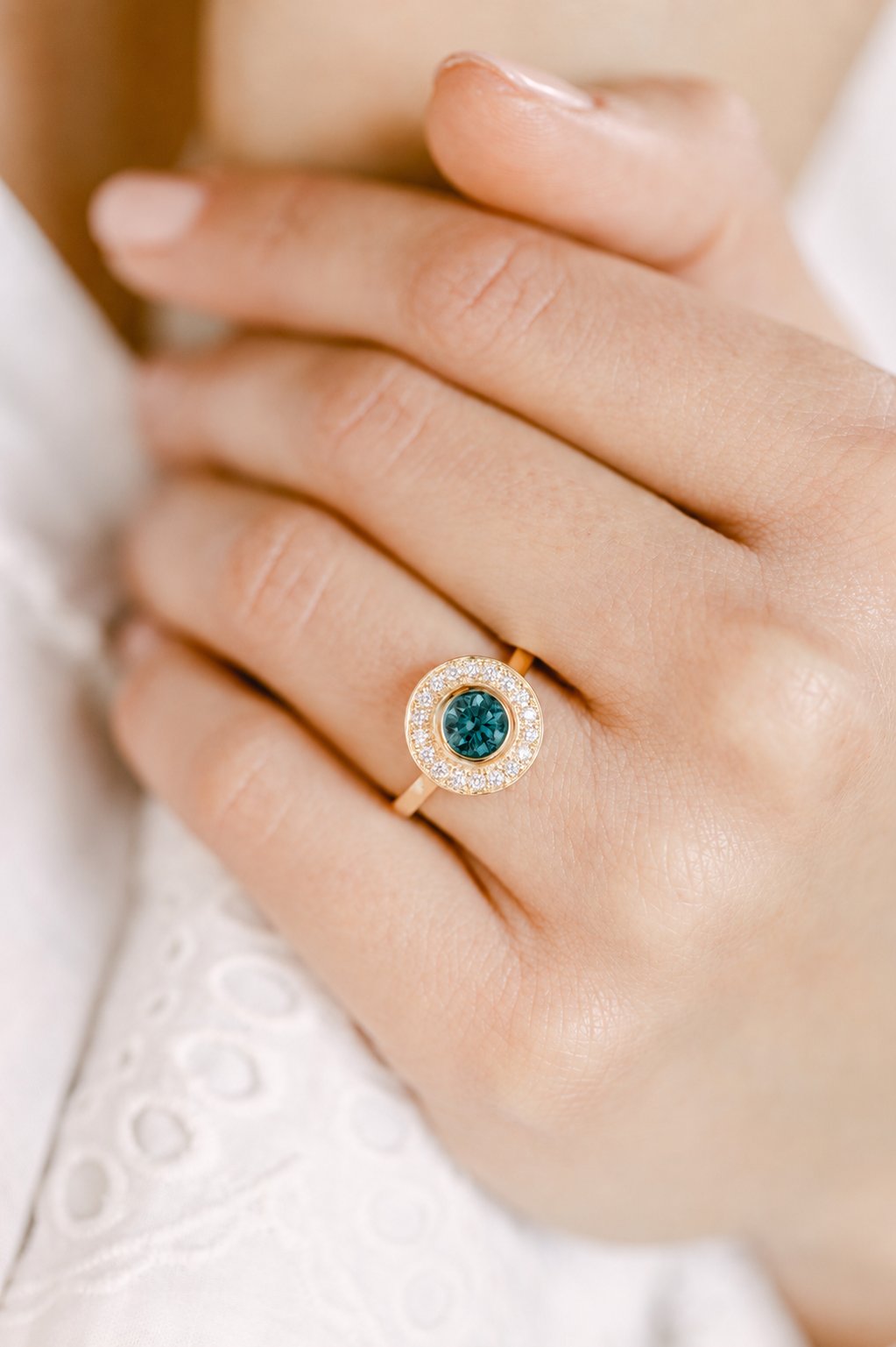 Capucine saphir teal