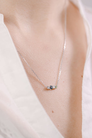 Collier Elsa en or blanc 18 carats