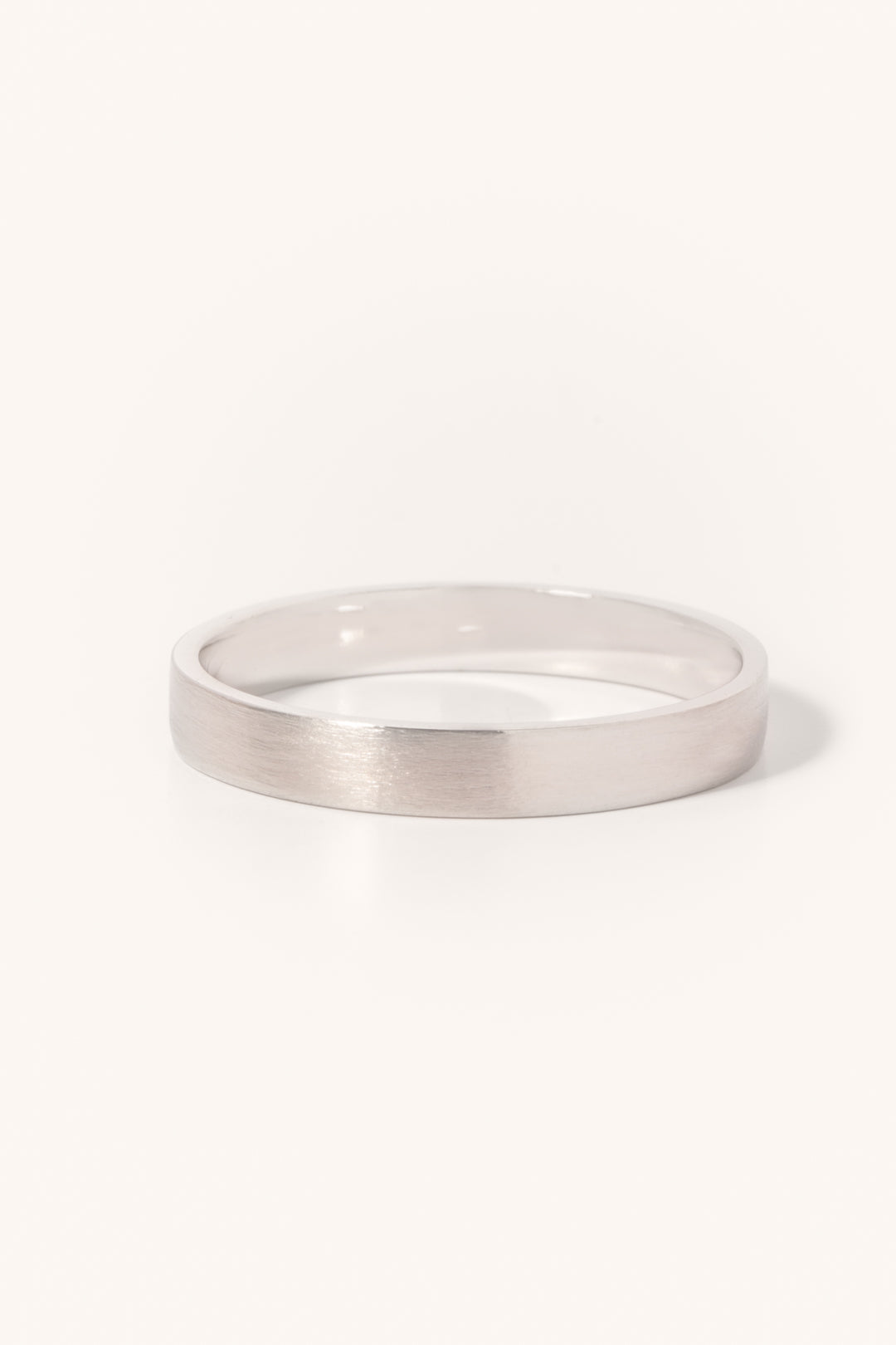 Ruban Medium brossé Ernest - Or Fairmined