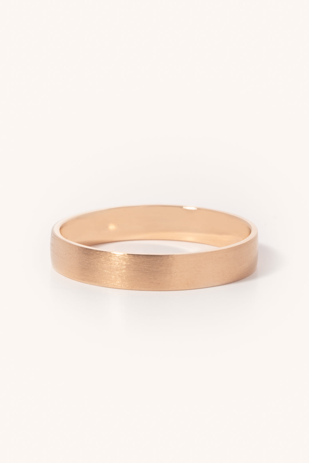 Ruban Large brossé Ernest - Or Fairmined