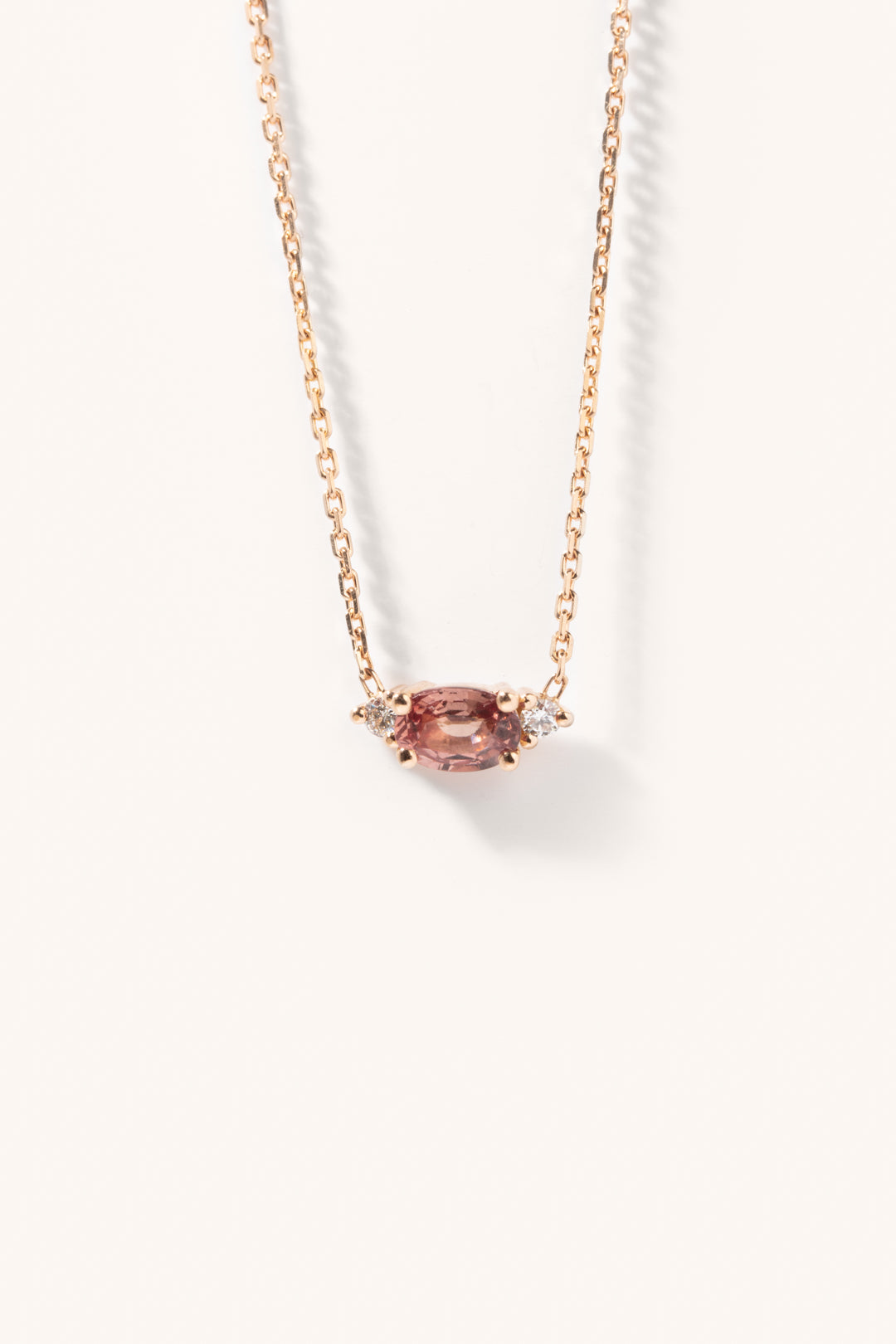 Collier Plaqué Or 18 Carats Avec Grenat Et Calcedoine - Neuf Avec étiquettes - Marque Tata Gisèle